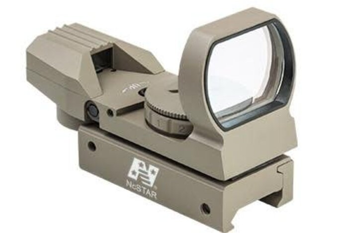 NcStar 4 Reticle Red/Green Dot Sight with Weaver Base