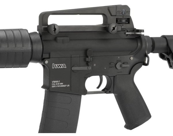 KWA KWA VM4A1 AEG 2.5 (adjustable FPS; modular upper; cutoff) Black