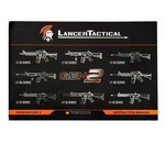 Lancer Tactical Lancer Tactical GEN2 M4 SOPMOD Nylon Polymer Rifle Black