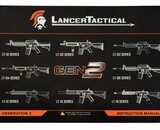 Lancer Tactical GEN2 M4 SOPMOD Nylon Polymer Rifle Black
