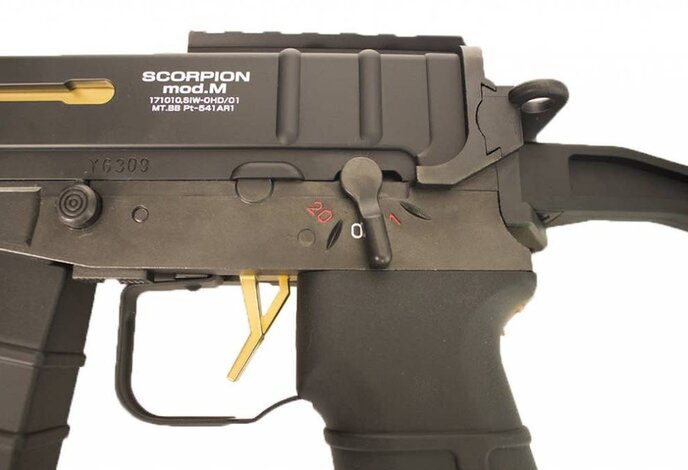 Tokyo Marui SCORPION mod.M Electric Submachine Pistol AEP Black