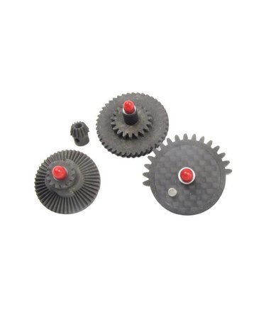 Systema Systema ENERGY Series Part Carbon Fiber Helical Standard Ratio Gearset with Pinion Gear