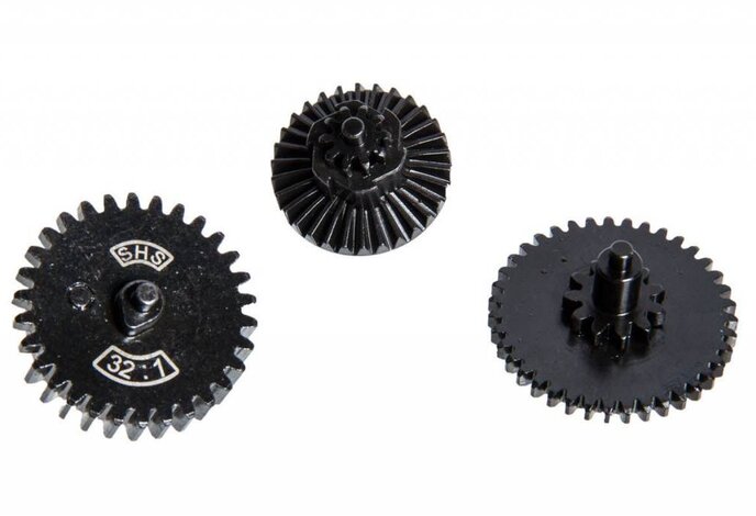 SHS Steel Alloy CNC Gear Set, 32:1 Super High Torque