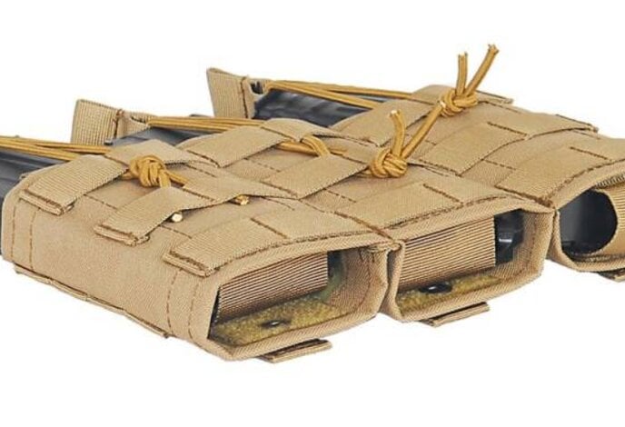 Lancer Tactical Triple Magazine Pouch w/ Variable Depth Adjustment