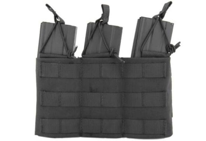 Lancer Tactical Triple Magazine Pouch w/ Variable Depth Adjustment