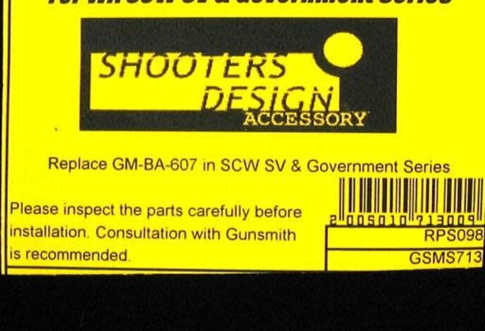 Shooters Design SCW floating Valve