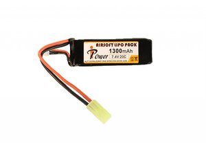 ASG - Batterie Li-Po 11.1V 1300mAh - Triple stick - Elite Airsoft