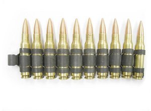 Airsoft Extreme 7.62mm linked dummy ammo (10rds)