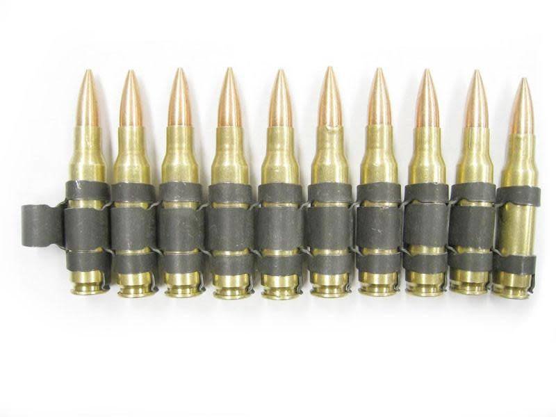 Airsoft Extreme 7.62mm linked dummy ammo (10rds) Airsoft Extreme