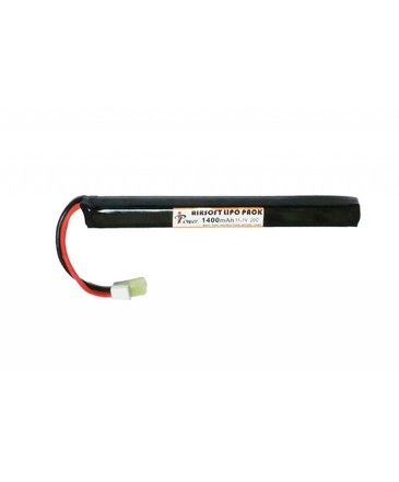 BLUE MAX - Batterie Lipo 7,4V 1100mAh 20C - Heritage Airsoft