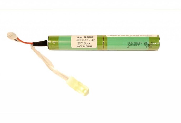 iPower 7.4v 2600mah Li-Ion Stick Battery
