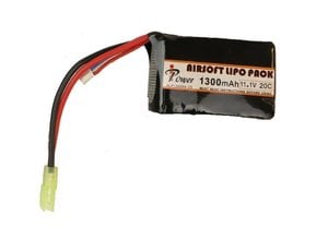 iPower iPower 11.1v 1300mAh 20C PEQ LiPo Battery Tamiya