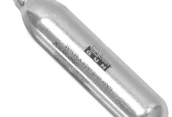 12-gram CO2 Cartridge for Airsoft
