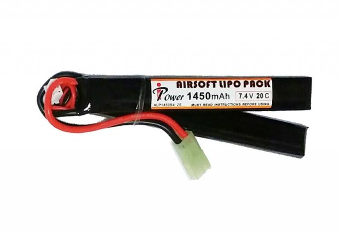 iPower 7.4v 1450mAh 20c Lipo 2x Nunchuck