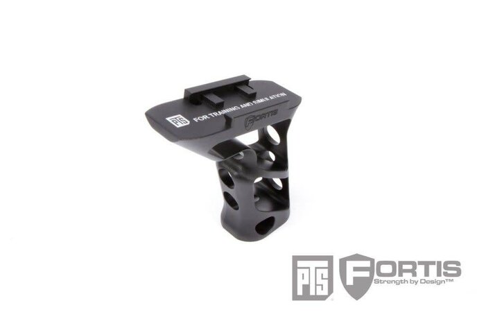 PTS Fortis Shift Vert Grip, Rail Black
