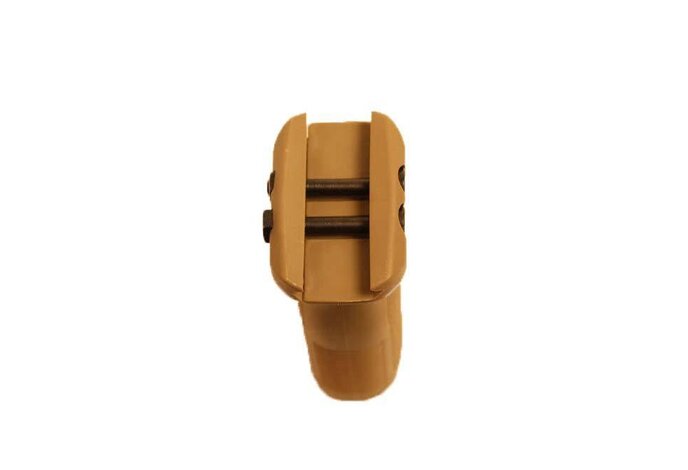 Castellan Polymer Picatinny Rail Mounted Vertical Grip Flat Dark Earth