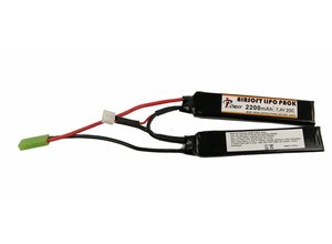 iPower iPower 7.4v 2200mAh 20C 2X Nunchuck LiPo Battery Tamiya