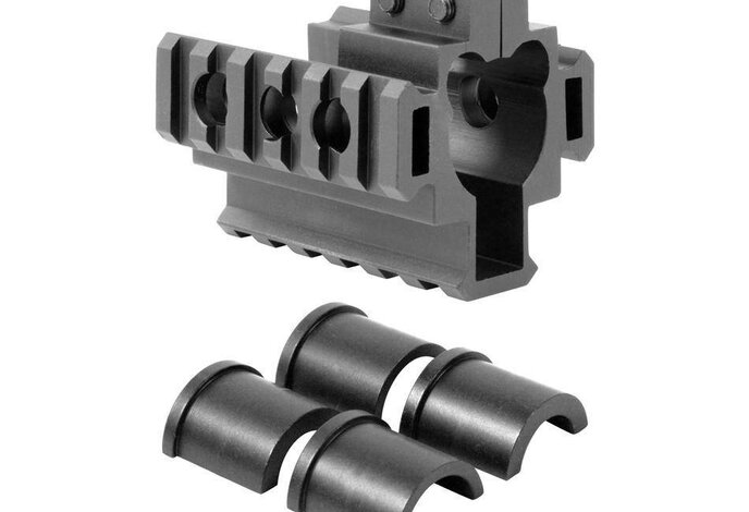 Aimsports AR15 tri Rail Barrel Mount