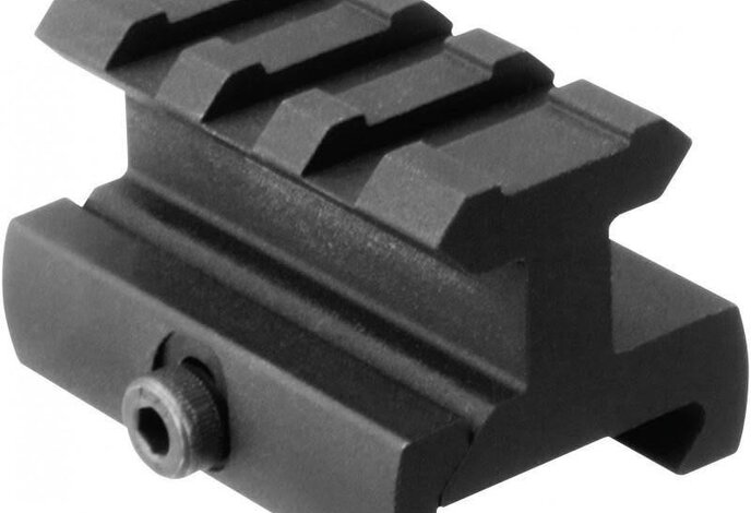 Aimsports 0.75" High, 1.6" Long Riser Mount, Medium Profile