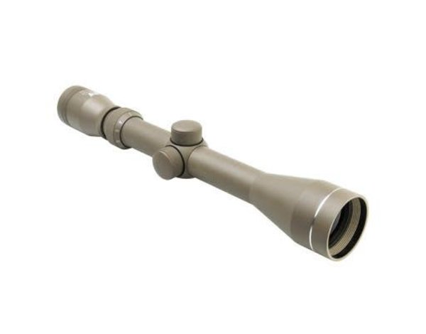 NcStar NC Star 3-9x40 Blue Lens P4 Full Size Scope with Weaver Rings Tan