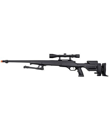 Well WELL MB12 VSR10 Gripped Spring Sniper Rifle