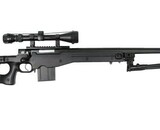 WELL MB4403 L96 Bolt Action Spring Sniper Rifle with Fluted Barrel and Folding Stock