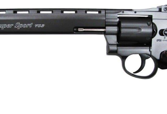 Win Gun Full Metal CO2 6 Shot Revolver 8"