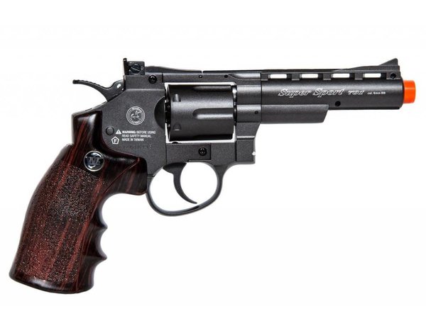 Win Gun Win Gun Full Metal CO2 6 Shot Revolver 4"