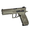ASG ASG CZ P-09 Poly GBB Flat Dark Earth with Green Gas Magazine