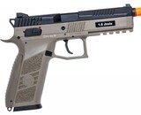 ASG CZ P-09 GBB with CO2 Magazine and 14mm CCW Threaded Barrel