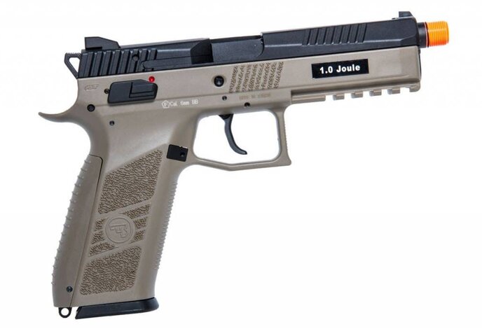 ASG CZ P-09 GBB with CO2 Magazine and 14mm CCW Threaded Barrel