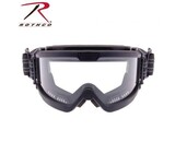 Rothco Over the Glasses Tactical Goggles, ANSI Rated, Clear Lens