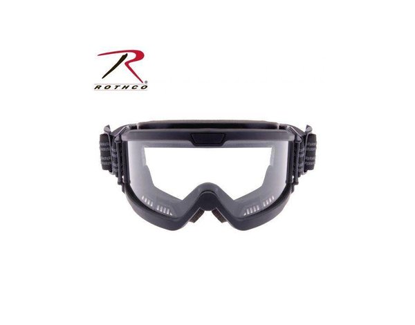 Rothco Rothco Over the Glasses Tactical Goggles, ANSI Rated, Clear Lens