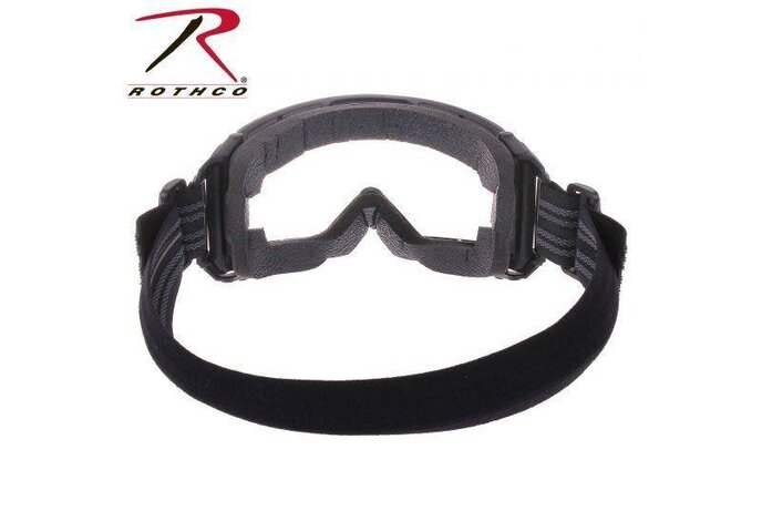 Rothco Over the Glasses Tactical Goggles, ANSI Rated, Clear Lens
