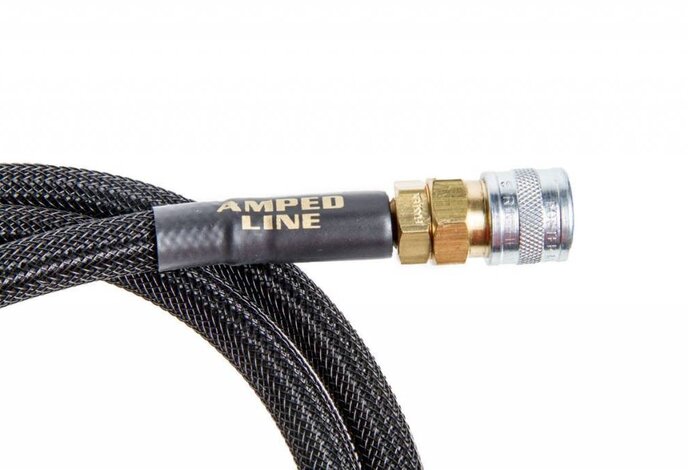 Amped Dual QD Standard Weave Line, Black