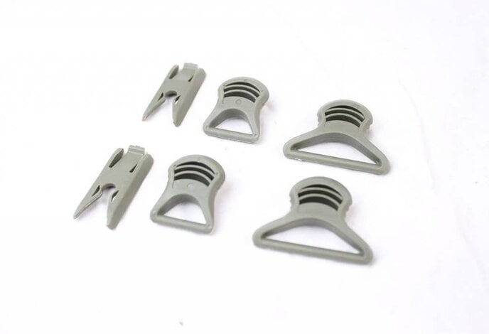 Lancer Tactical Helmet Goggle Swivel Clips