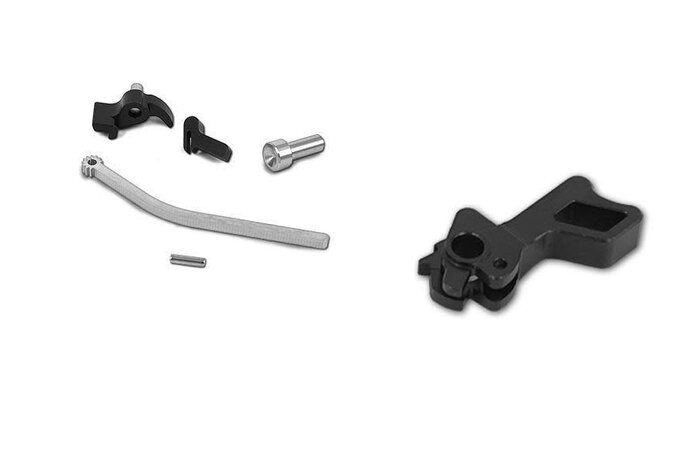 Airsoft Masterpiece CNC Steel Hammer & Sear Set for Marui Hi CAPA,  STI Square