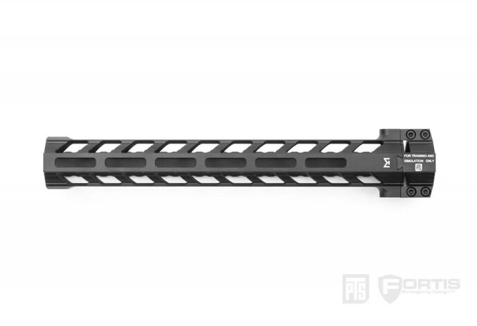 PTS Fortis REV II Free Float Rail Black