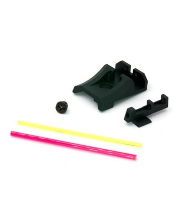 AIP AIP alumimun fiber front and fixed rear fiber optic sight for Tokyo Marui 4.3 Hi Capa