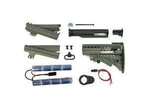 King Arms King Arms MOD Stock w/ 9.6V Olive Drab