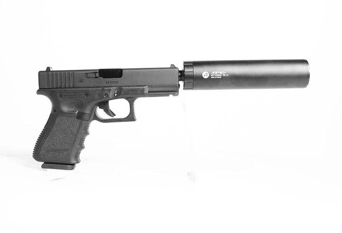 Pro-Arms 14mm CCW Threaded Barrel for Umarex Glock G19 Gen3 Black