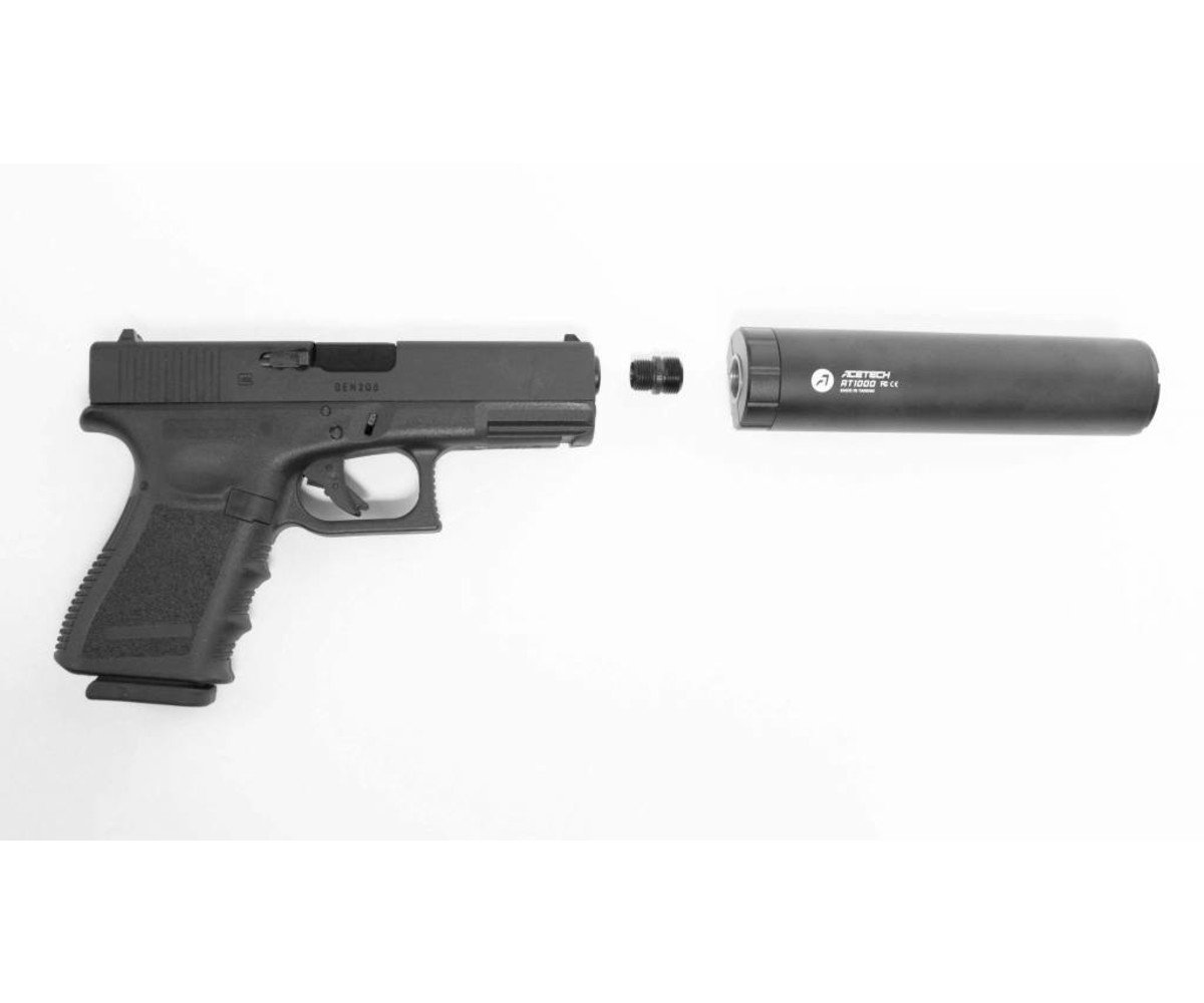 Pro-Arms Elite Force G19 threaded Barrel Black - Airsoft Extreme