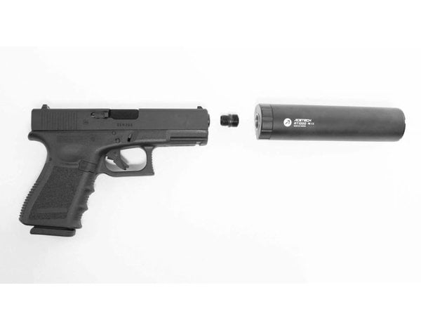 Pro-Arms Pro-Arms 14mm CCW Threaded Barrel for Umarex Glock G19 Gen3 Black