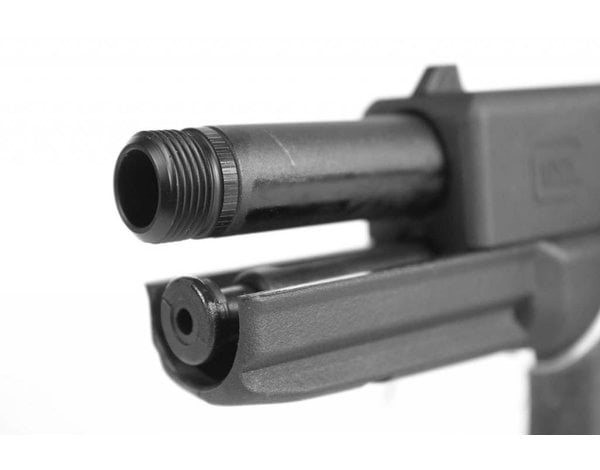 Pro-Arms Pro-Arms CNC Aluminum 14mm CCW Threaded Barrel for Elite Force GEN4 G17 Black