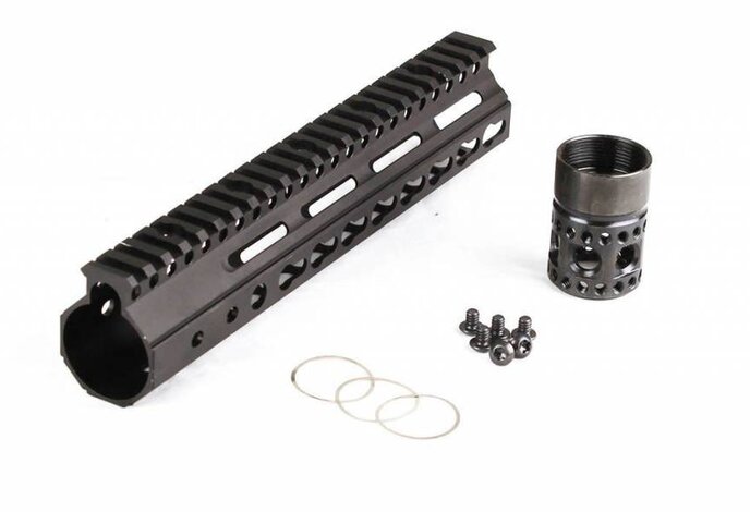 Parrallax Tactical FFSSR Keymod 9'' Black