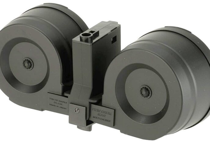 Tokyo Marui M4/M16 1,200 Round Dual Drum Magazine