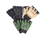 Airsoft Extreme AEX Armored Glove, Half Finger BLK XS