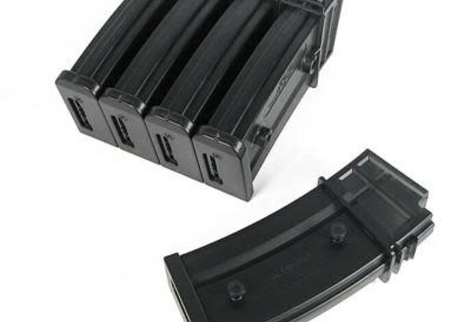King Arms 470rd Hicap for G36 AEG, 5-pack