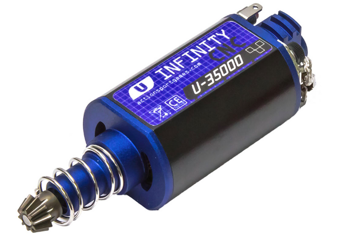 ASG INFINITY CNC Motor for AEG Long Shaft 35,000K  /  High Speed