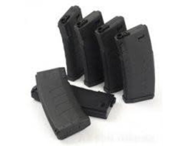 KWA KWA KM4 K120 Mid-Cap Magazine 6-Pack, Black